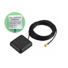 1575.42 mhz antena GPS GPS GLONASS quad band Magnetic Mount Antena com 3 M RG-174 final de SMA conector macho